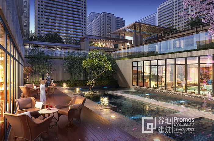 室外建筑效果圖制作軟件區(qū)別圖